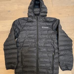 Columbia Charcoal Hooded Jacket